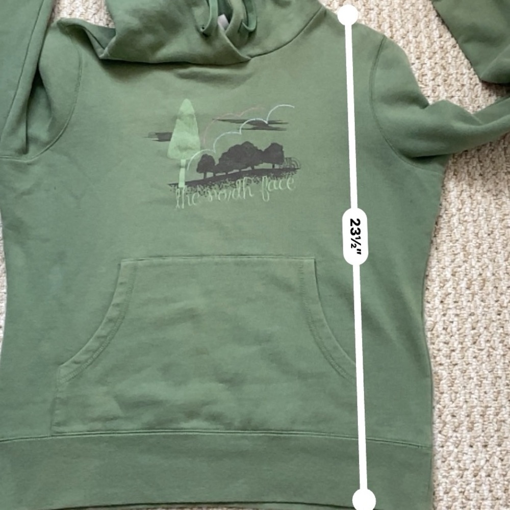 THE NORTH FACE | Green Hoodie Medium - Picture 12 of 13